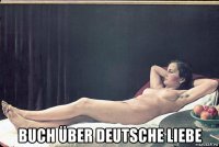  buch über deutsche liebe