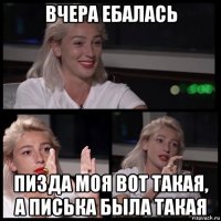 вчера ебалась пизда моя вот такая, а писька была такая