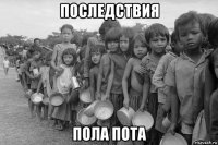 последствия пола пота