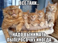 все таки... надо вынимать пыперосочку иногда