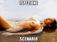 ispezione scenario