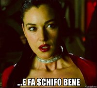  ...e fa schifo bene
