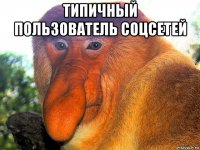 типичный пользователь соцсетей 
