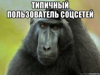 типичный пользователь соцсетей 