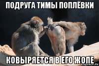 подруга тимы поплёвки ковыряется в его жопе