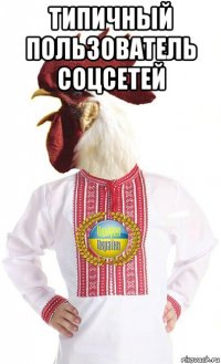 типичный пользователь соцсетей 