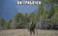 ой. грибочек 