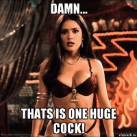 damn... thats is one huge cock!