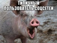 типичный пользователь соцсетей 
