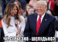  чё, серьезно - шелудько?