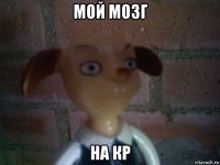 мой мозг на кр