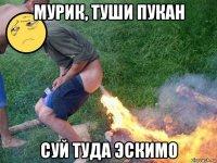 мурик, туши пукан суй туда эскимо