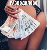 разводилово 