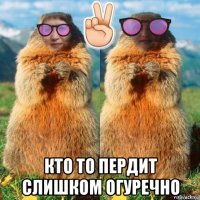  кто то пердит слишком огуречно