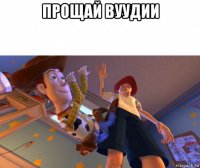 прощай вуудии 