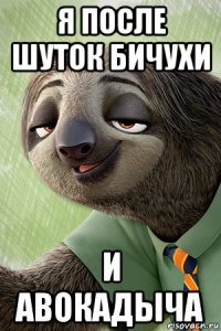 я после шуток бичухи и авокадыча