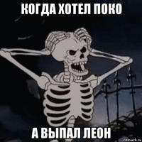когда хотел поко а выпал леон
