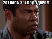 201 пала, 307 под ударом 