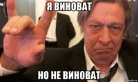 я виноват но не виноват