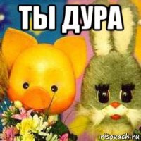 ты дура 