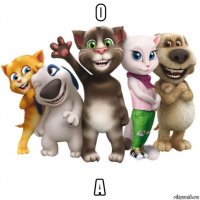 о а