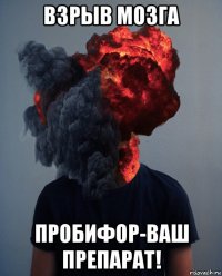 взрыв мозга пробифор-ваш препарат!