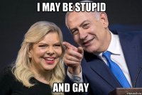 i may be stupid and gay