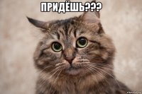 придёшь??? 