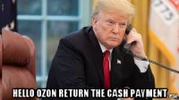  hello ozon return the cash payment