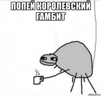 попей королевский гамбит 