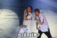  чего поём ?