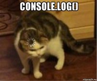 console.log() 
