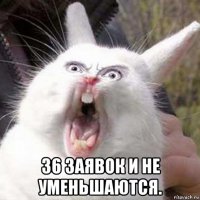  36 заявок и не уменьшаются.