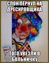 слон пёрнул на дресировщика того увезли в больничку