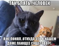 так блять..человек я не понял..откуда это в нашем доме лающее существо?!..