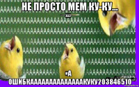 не просто мем ку-ку... а ошибкаааааааааааааакуку203846510