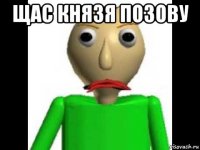 щас князя позову 