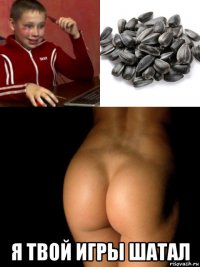  я твой игры шатал
