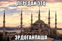 передай это эрдоганпаша