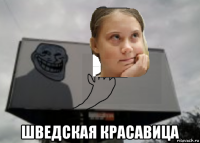  шведская красавица