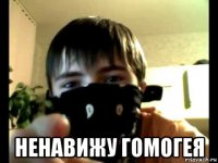  ненавижу гомогея