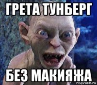 грета тунберг без макияжа