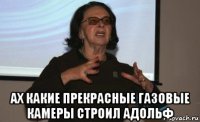  ах какие прекрасные газовые камеры строил адольф