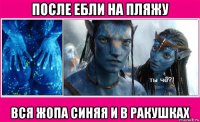 после ебли на пляжу вся жопа синяя и в ракушках