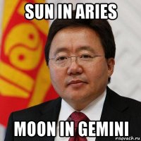 sun in aries moon in gemini