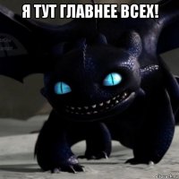 я тут главнее всех! 
