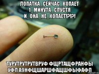 лопатка_сейчас_копает 1_минута_спустя и_она_не_копает!?!?! турутрутрутвруф фщртащфранфы уфп а9нфщшаршфащшфыфафп