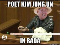 poet kim jong un in rada