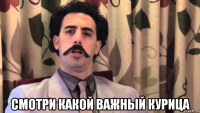  смотри какой важный курица