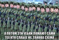  а потом эти уебки ломают сами тех кто слабее их, такова схема